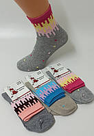 Шкарпетки жіночі Friendly Socks 2011223-009 сер. бавовна різні кольори р.23-25 (уп.12 пар)