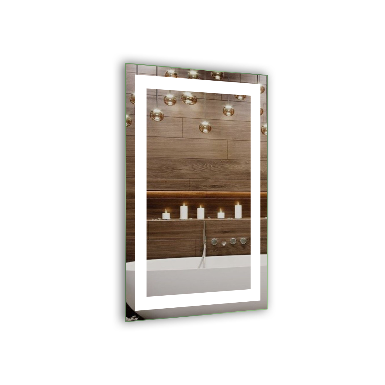 Дзеркало LED (40*70*2,5см) "JANVIER" VZ-AL-D1A