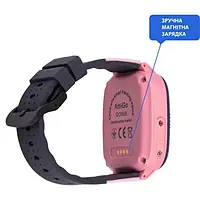 Смарт-часы AmiGo GO008 MILKY GPS WIFI Pink