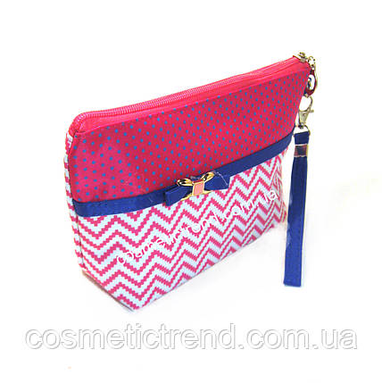Косметичка жіноча для сумки Coquette ("Кокетка") Raspberry 23*13*7 см, фото 1