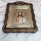 Ікони для вінчання в кіотах з патиною 25х30см, фото 3