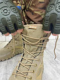 Берц Tactical койот тактичні берці, військове взуття, якісні берці армійські, фото 3