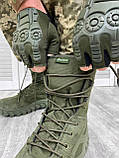 Берц Tactical олива тактичні берці, військове взуття, якісні берці армійські, фото 4