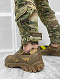 Кросівки тактичні мультикам  койот тактичні берці, військове взуття, якісні кросівки армійські, фото 2
