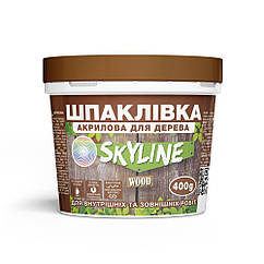 Шпаклівка для дерева готова до застосування акрилова SkyLine Wood Бук 400 г, 7443848 — 108