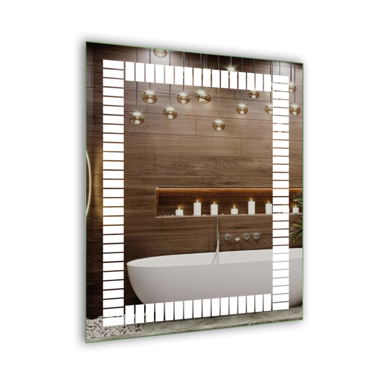 Дзеркало LED (60*80*2,5см) PR-D16, фото 1