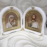 Вінчальні ікони для сім'ї арочні 24х28см, фото 4