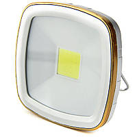 Ліхтар світлодіодний похідний багатофункціональний з USB і сонячною панеллю (AS-0506)