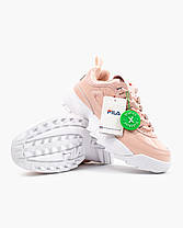 Кросівки Fila Disruptor 2 Pink White - 1010302-40009, фото 2