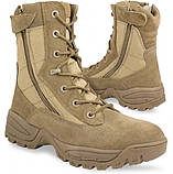 Ботинки на 2-х блискавках Mil-Tec Койот 12822205.UA, фото 2