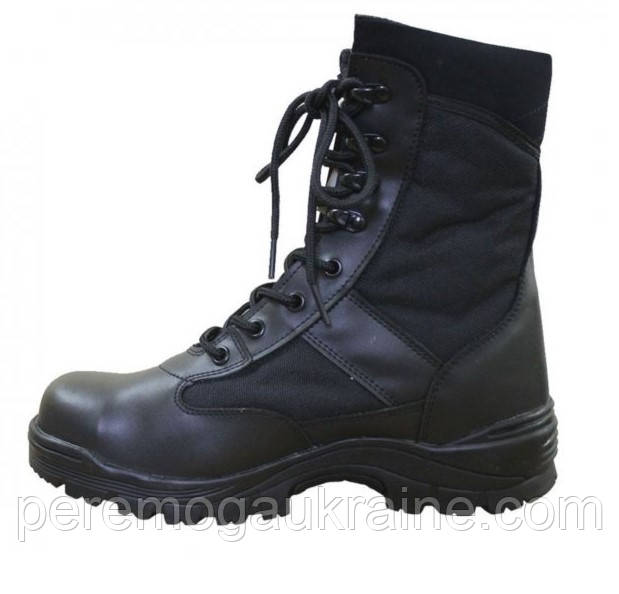 Черевики Mil Tec securitu stiefel Black Black 12837000, фото 1