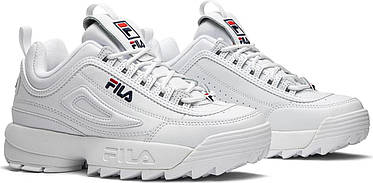 Кросівки Fila Disruptor 2 White Navy Red - 5FM00002-125 / 1010302-1FG, фото 4