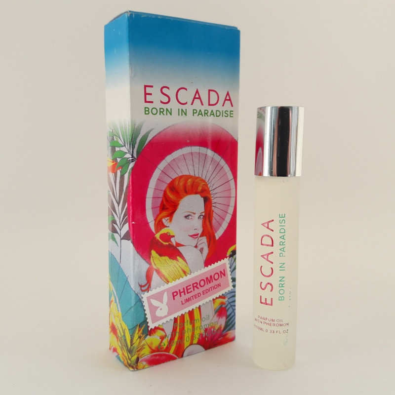 Парфумерна олія з феромонами Escada Born in Paradise, 10 мл. Без спирту