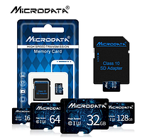 Карта памяти для планшета и телефона MICRODATA Micro SD 64 Gb class 10 U3