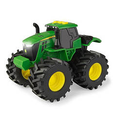 Іграшковий трактор John Deere Kids Monster Treads з великими колесами зі світлом і звуком (46656)