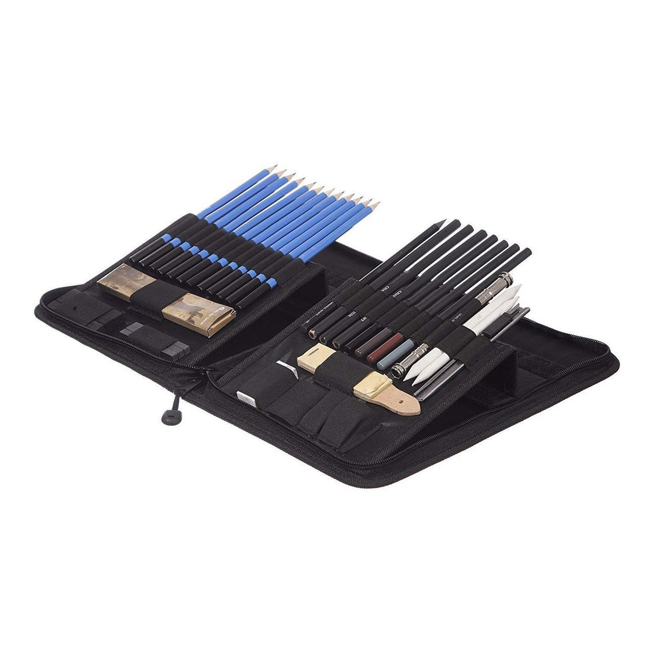 Професійний набір для малювання ескізів Yover 40 предметів (YV-PSN040), фото 1