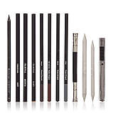 Професійний набір для малювання ескізів Yover 40 предметів (YV-PSN040), фото 4