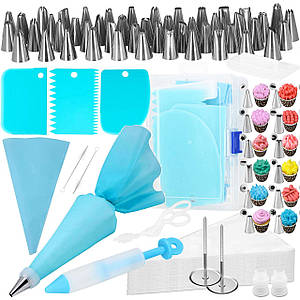 Набір кондитерський для прикрашання тортів і кексів Springos 83 інструменти KI0057 Poland