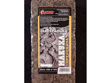 Жменька для рибалки (підгодовування) пресована без добавок 430гр ТМ Бомба