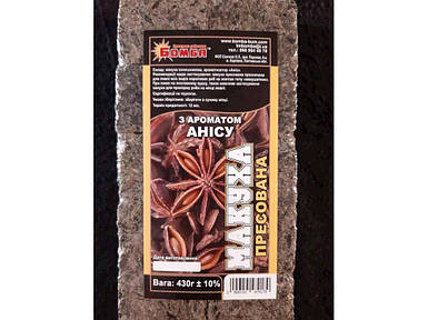 Жменька для рибалки (підгодовування) пресована Аніс 430гр ТМ Бомба