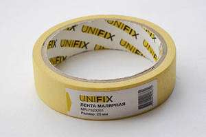 Стрічка клейка малярська 25 мм*20м MR-7520261 UNIFIX