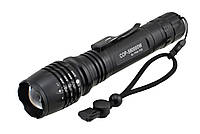 Ручной тактический фонарик COP BL-P08-P50 Black (6990)