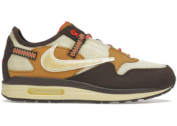 Кроссовки Nike Air Max 1 Travis Scott Cactus Jack Baroque Brown - DO9392-200, фото 1
