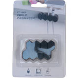 Тримач для кабелю Extradigital CC-963 Cable Clips, Black (KBC1808), фото 4