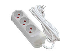 Подовжувач 2м 3 без заземлення ТМ Neomax