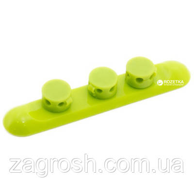 Тримач для кабелю Extradigital CC-952 Cable Clips, Green (KBC1704)