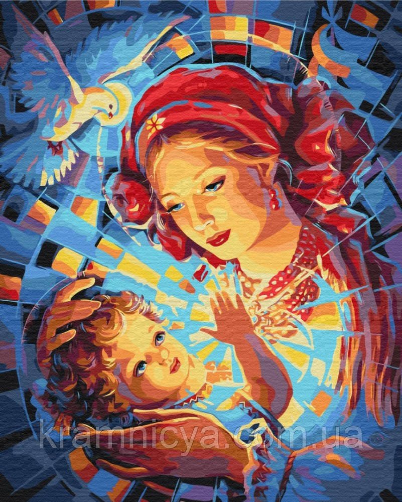 Картина за номерами Ніжність, 40х50 Brushme (BS53355)