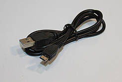 Кабель microUSB 80см Black