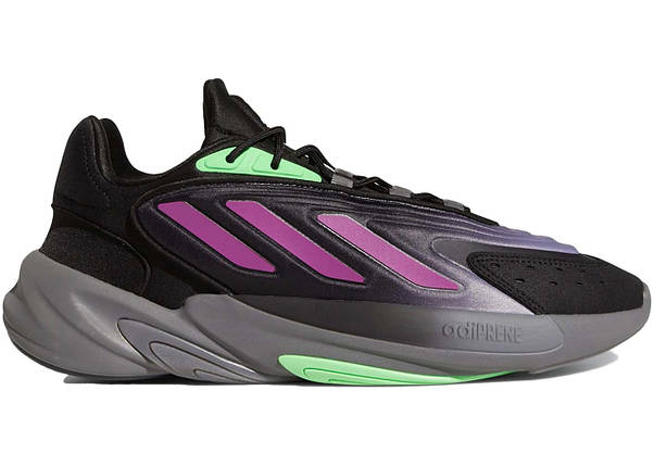 Кросівки Adidas Ozelia Black Purple Screaming Green - H04249, фото 1