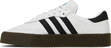 Кросівки Adidas Sambarose White Black Gum — AQ1134, фото 3