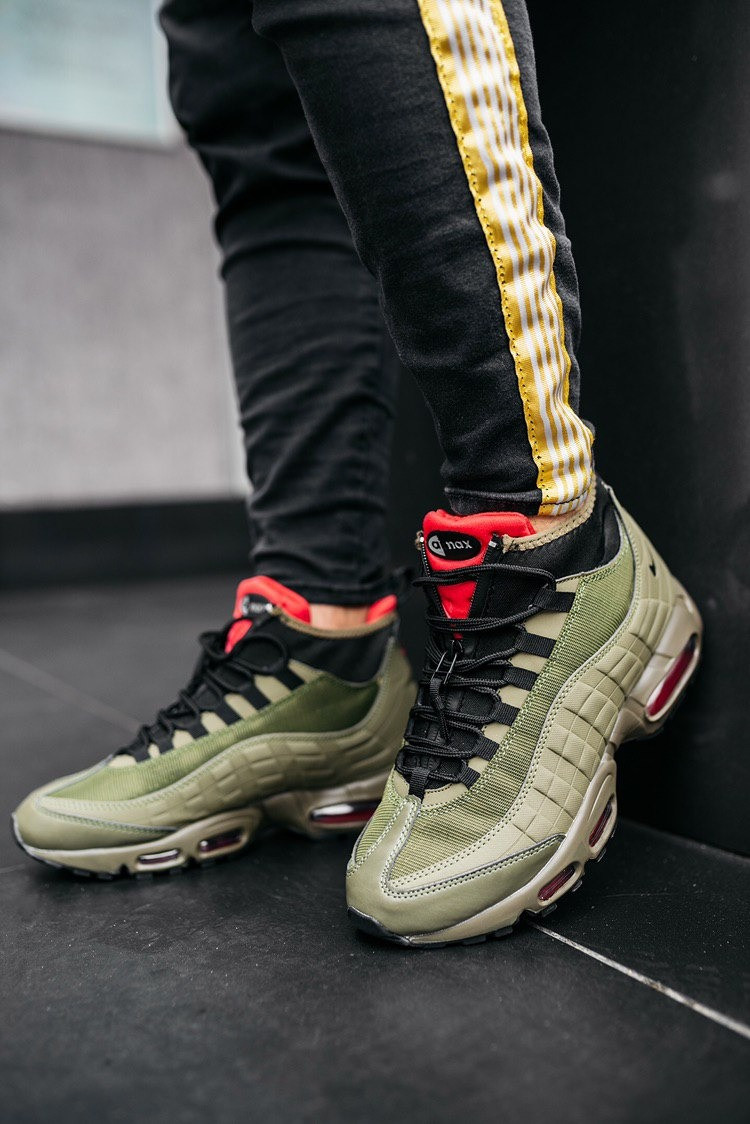 air max 95 sneakerboot olive