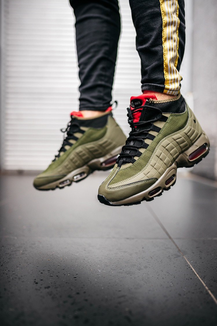 air max 95 sneakerboot olive