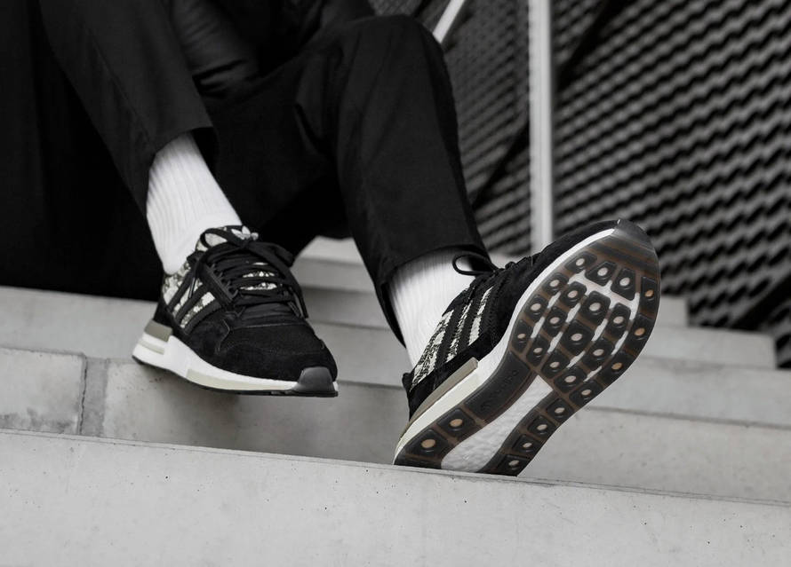 r Кросівки Adidas ZX 500 RM Black Snake - BD7924, ціна: 2250
