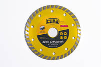 Диск відрізний по бетону 180х2,6х22, 22мм (16-18%) Турбо СИЛА