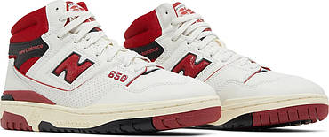 Кросівки New Balance 650R Aime Leon Dore White Red — BB650RE1, фото 4