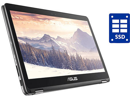 Нетбук-трансформер Asus Flip/13.3"/Core m3-6Y30 2ядра 0.9GHz/8GB DDR3/256GB SSD/HD Graphics 515/Win10/Webcam, фото 2
