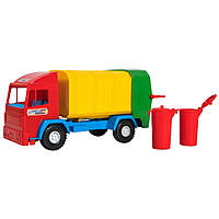Детская машинка "Mini truck" Tigres 39211 мусоровоз Красный, Land of Toys