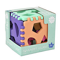 Развивающая игрушка-сортер "Smart cube" ELFIKI 39760, 24 элемента, World-of-Toys