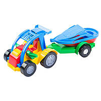 Детская машинка Авто-багги Tigres 39227 с прицепом, World-of-Toys