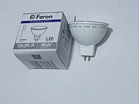 Светодиодная лампа Feron LB240 MR16 4W 6400К (белый холодный)