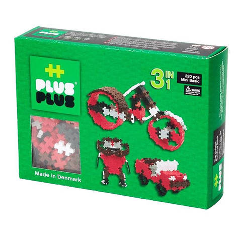 Конструктор Plus-Plus Mini Звичайний 220 шт., фото 1