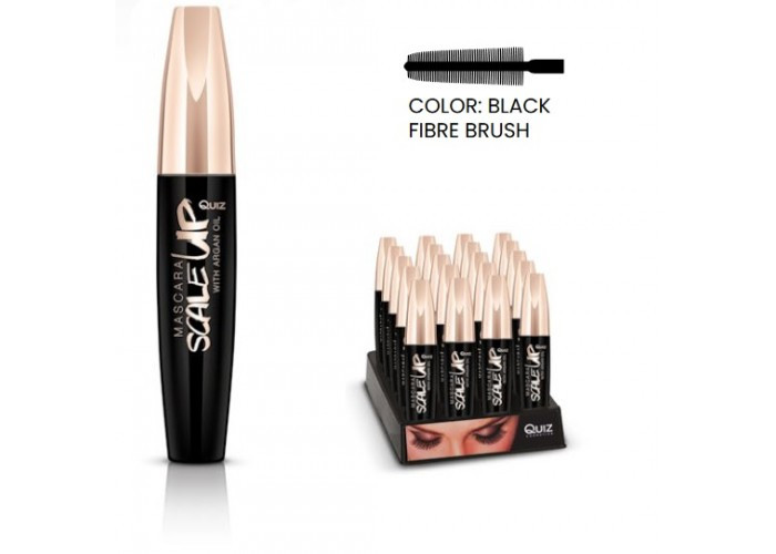 Туш з ефектом нарощених вій Quiz "Scale UP", фото 1