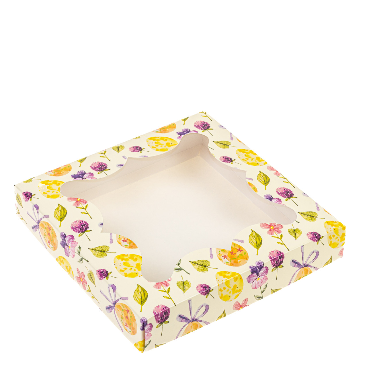 Коробка 155х155х30 для пряника з вікном "Великдень", фото 1