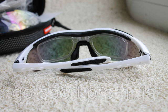 Велосипедні окуляри White з поляризаційним покриттям
