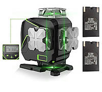 Лазерний рівень нівелір Huepar S04CG Premium ВІДКАЛІБРОВАНИЙ 2 акумулятори