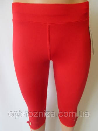 Яскраві червоні лосини на літо, фото 1